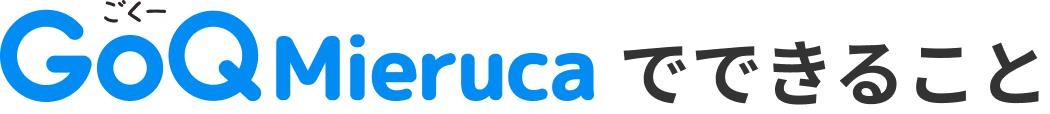 GoQMierucaでできること